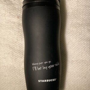 STARBUCKS “I’ll be by your side” To Go Travel Mug Cup  Tumbler Rare